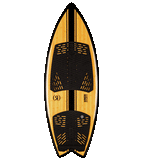 Ronix Koal Classic Fish Traditional Wakesurf Board