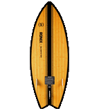 Ronix Koal Classic Fish Traditional Wakesurf Board