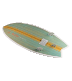 Ronix Women's Koal Classic Fish Wakesurf Board