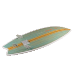 Ronix Women's Koal Classic Fish Wakesurf Board