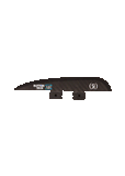 Ronix Floating Button Tech - Blueprint Surf Fin | Carbon