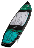 Ronix Women's Koal Surface Sea Captain Hybrid Wakesurf Board