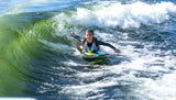 Ronix Sonic Skimmer Youth Wakesurf Board | Green Squidhawk