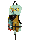 Ronix Inf/Toddler Boy's Vision CGA Life Vest | Up to 30lbs