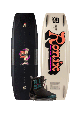 Ronix Women's Quarter 'Til Midnight w/ Rise Wakeboard Package