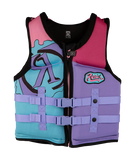 Ronix August | Youth Girl's CGA Life Vest | 55-88 lbs