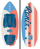 Ronix H.O.M.E. LTD Americana Carbon Pro M50 Wakesurf Board | MADE IN THE USA